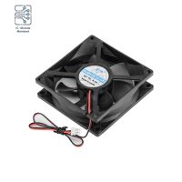 【YD】 5V 12V 24V 0.2A DC08025 8025 8CM 80mm capacity intelligent cooling fan speed control 80x80x25mm