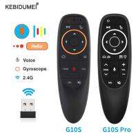 G10SG10S Pro Air Mouse Voice รีโมทคอนล2.4G Wireless Gyroscope IR การเรียนรู้สำหรับ H96 MAX X88 PRO X96 MAX Android