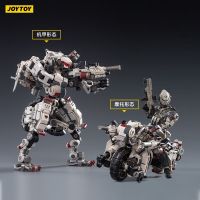 JOYTOY 1/18 Transformable Mecha X-HLA01 Hurricane-Light Assault/ X-HH02 Hurricane-Heavy Firepower Anime Collection ของเล่น