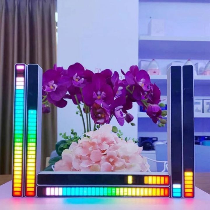 led-strip-light-sound-control-pickup-rhythm-light-music-atmosphere-light-rgb-music-light-bar-usb-colorful-lamp-for-car-party