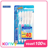 Sparkle Turbo White Toothbrush [5pcs]