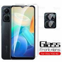 2To1 Camera Tempered Glass For Vivo Y16 Screen Protector On VivoY16 4G 2022 V2214 Y 16 16Y 6.51" 3D Armor Cover Protective Film