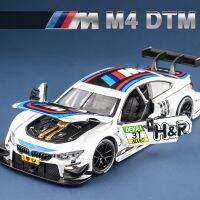 1:24 BMW M4 DTM M6 BMW CSL Racing Car Free Wheeling High Light Sport Racing Car Model Toy Diecast Metal Alloy Miniature Replica Die-Cast Vehicles