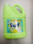 Nước rửa chén Surf hương chanh sả sạch sáng bóng thơm tươi mát can 1.5kg