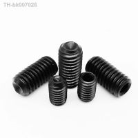 ◕㍿❇  5/20pcs M3 M4 M5 M6 M8 DIN916 Black 304 Stainless Steel Hex Hexagon Socket Allen Cup Point Set Screw Grub Bolt High Quality