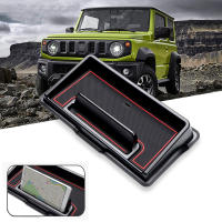 For Suzuki Jimny JB64 JB74 2019 2020  Car Interior Dashboard Storage Box Tray Holder Dustproof Waterproof Car Accessories