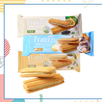 ?พร้อมส่ง Franzzi Chocolate Cookie คุกกี้ฟรานซี่แบบห่อ คุกกี้บิสกิตเนื้อละเอียดไส้ครีมเข้มข้น หอมละมุน อร่อยสุดๆ