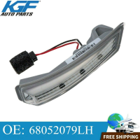 กระจกไฟเลี้ยว LED ด้านซ้ายสำหรับ Chrysler Grand Caravan Town &amp; Country