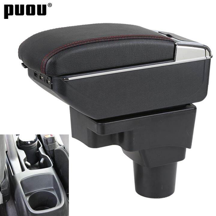 hot-dt-armrest-box-sonic-aveo-2012-2018-centre-console-storage-usb-charging-ashtray-with-cup-holder-retractable