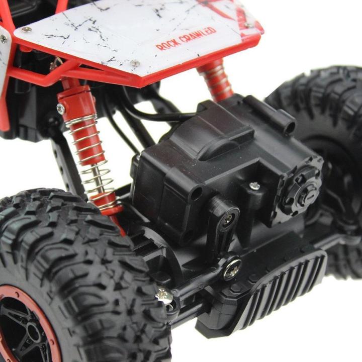 รถบังคับวิทยุ-รถไต่หิน-rc-car-รถบังคับบิกฟุต-ขับเคลื่อน-4-ล้อ-4x4-รถบังคับคันใหญ่-อัตราส่วน-1-18-ของเล่นเด็กชาย-สีแดง-rc-rock-off-road-vehicle-4wd