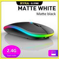 ZZOOI RYRA 2.4Ghz Wireless Mouse Bluetooth Rechargeable Wireless Computer Silent Mause Ergonomic Mouse USB Optical Mice For PC Laptop Gaming Mice