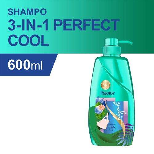 Rejoice Hijab Shampoo 3 in 1 Perfect Cool 600 ml Lazada Indonesia