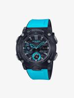 G-Shock นาฬิกาข้อมือผู้ชาย Casio G-Shock Black Dial Blue  รุ่น GA-2000-1A2DR ของแท้ 100% มีการรับประกัน 1 ปี คืนสินค้าภายใน 15 วัน  Ralunar