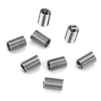 ✧♈ 10pcs M12x1/x1.25/x1.5x1.75x1D-3D Wire Thread Insert 304 stainless steel Wire Screw Sleeve Thread Repair