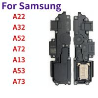 สำหรับ Samsung Galaxy A22 A32 A52 A72 A13 A53 A73 4G 5G สายเคเบิลงอได้โมดูลเสียงกริ่งเครื่องเสียงลำโพงดั้งเดิม