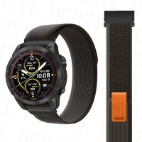 ◆ 22 มม.26 มม.ห่วงไนลอนสำหรับ Garmin Fenix ​​7 7X 6 6X Pro 5 5X PLUS สมาร์ทนาฬิกาสำหรับ Garmin ENDURO/ผู้เบิกทาง 935 945