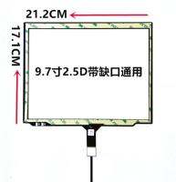 6pin Gt911ขนาด9.7นิ้ว212*172มม. สำหรับจีพีเอสนำทางมัลติมีเดียเทสลาหน้าจอสัมผัสเครื่องอ่านพิกัด P/n Ascangs 9008