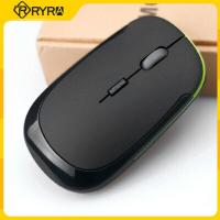 ZZOOI RYRA Rechargeable Wireless Mouse Bluetooth Mice Ergonomic Computer Mini Usb Mouse 2.4Ghz Silent Macbook Optical Mouse For PC
