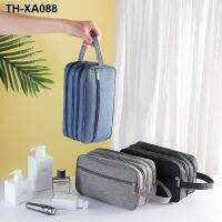 appearance men travel dry wet amphibious wash gargle bag brim durable large capacity makeup