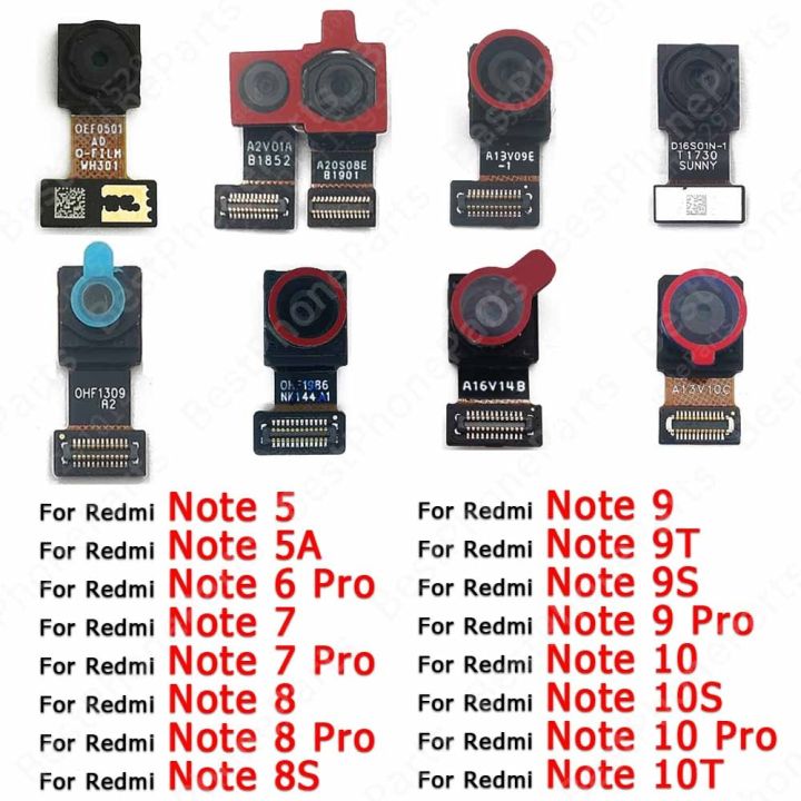 กล้องหน้าสําหรับ-xiaomi-redmi-note-7-8-8t-9-9s-9t-10-11-pro-10s-5-5a-6-โมดูลกล้องเซลฟี่อะไหล่ขนาดเล็กด้านหน้าดั้งเดิม