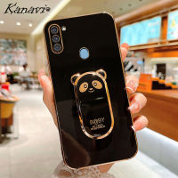 Kanavi เคสโทรศัพท์แฟชั่นสำหรับ Samsung กาแลคซี A11 A31 A51 A71 A81 M11 M21 M23 M30S M31 M51 M53 M52หรูหรามีแป้นยึดโทรศัพท์ซิลิโคนนิ่มกันกระแทก