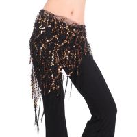 【YD】 New Belly Costumes Tassel Hip Scarf for Performance Thailand/India/Arab Skirt Waist