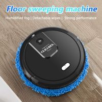 Robot Mop Cleaner Rechargeable Inligent Sweep Vacuum Cleaner Humidifying Spray 3 In 1 Robot Cleaner