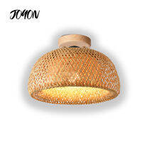 Modern Ceiling Lights Natural Bamboo E27 Minimalism Home Creative Lighting Chinese Japanese Room Aisle decor Cage lamp Fixtures