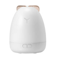 Rabbit Night Light USB Cute Pet Aroma Air Oil Diffuser Romantic Color LED Lamp