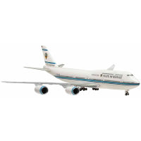 Diecast 1500 B747-8 9K-GAA คูเวต Air Force เครื่องบินรุ่นโลหะผสมพร้อม Landing Gear เครื่องบินเครื่องบินรุ่นของเล่นสำหรับคอลเลกชัน