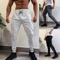 Michael bully original fitness summer autumn men running exercise elastic quick-drying breathable convergent foot leisure trousers