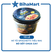 1 BOWL - Instant spaghetti bowl noodles Tiểu Nhị Sour and Spicy Beef