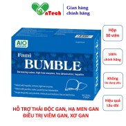 Bổ gan BUMBLE thanh nhiệt thải độc gan hạ men gan bảo vệ tế bào gan tăng