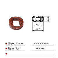 100ชิ้นโรงงานที่มีคุณภาพสูงหัวฉีดน้ำมันเชื้อเพลิง pintle หมวก8.7*7. 4*4.3MM สำหรับโตโยต้าสร้างชุดส่วน (AY-P3094)