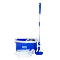 ?ยอดนิยม!! ชุดอุปกรณ์ถังปั่น+ม็อบ WALKABLE NEW SPONGE ไม้ม็อบและอุปกรณ์ CLEANING SET SPIN BUCKET+MOP WALKABLE