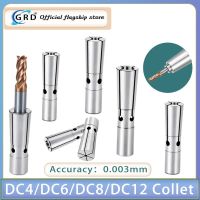 DC4 DC6 DC8 DC12BT30 BT40-DC4 DC6 ด้ามจับด้านหลังความแม่นยําสูง collet ความแม่นยํา 0.003 NC ดึงด้านหลัง collet DC ที่จับผู้ถือ