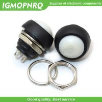 10pcs Black/Red/Green/Yellow/Blue/White 12mm Waterproof Momentary Push button Switch PBS 33B  IGMOPNRQ