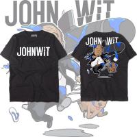 เสื้อยืดคอกลม  JOHNWIT ประวิตรและเรือดำน้ำของเขา ลายล้อเลียนการเมือง เสื้อยืดผช เท่ๆ คอลูกเรือ เสื้อยืดผช เสื้อยืดแขนสั้นสำหรับผู้ชายและผู้หญิง