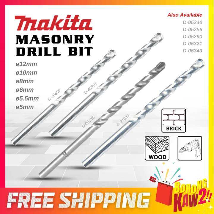 MAKITA Masonry Drill Bit Multipurpose Drill Bit Hammer Drill for Wall