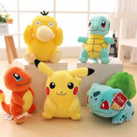 MESSUE Purin อะนิเมะ Pokemoned Jigglypuff Peluche Charmander Pikachued ตุ๊กตาตุ๊กตาโปเกมอน Psyduck Boneka Mainan