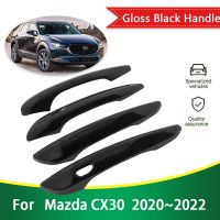 Haywood1 for CX30 CX 30 CX-30 2020 2021 2022 Door Outer Handle Cover Stickers Trim Car Accessories