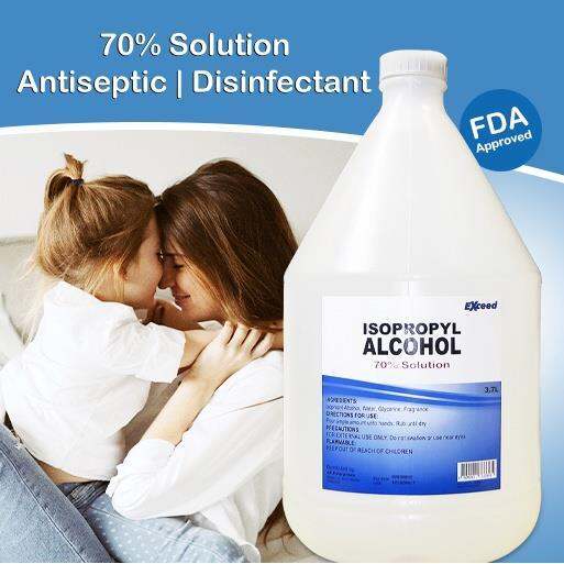 70 Isopropyl Alcohol Disinfectant Antiseptic 1 Gallon Lazada Ph 0525