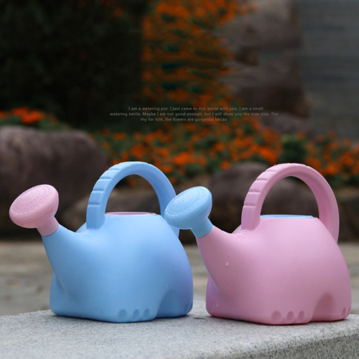 1pc-cartoon-elephant-shape-design-flower-watering-pot-spray-pot-for-children-kids-1-5l-sky-blue