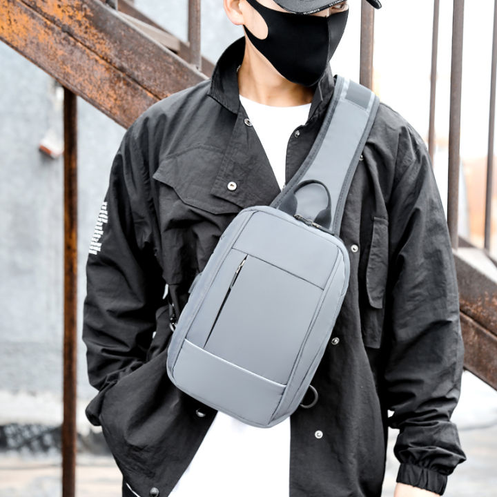 fengdong-men-sling-bag-usb-charge-chest-bag-splashproof-small-travel-bag-outdoor-crossbody-male-bags-short-trip-messenger-bags