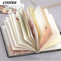 Korean Stationery Diary Notepad A5 Thick Notebooks and Journals Creative Vintage Chinese Style Color Page Office School Supplies