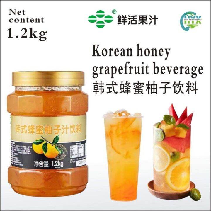 Hot hxkh70 Korean Honey Grapefruit tea Jam 1.2Kg Lazada PH