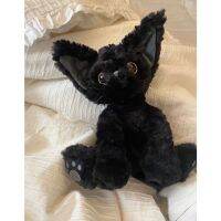 ตุ๊กตาแมว Jmprime KUKI KUKI German Curly Black Cat ของเล่น ของขวัญวันเกิด สําหรับเด็ก