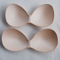 Thin Breathable One-piece Chest Pad Sewn Edges Bra Inserts for Bras Inserts Bra Cups Replacement Bra Pads Womens Sports Cups