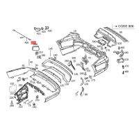 A0009050110 Car Radar Sensor Distance Blind Spot Object Warning Module for - W204 W166 W221 W212 C250 CLS63