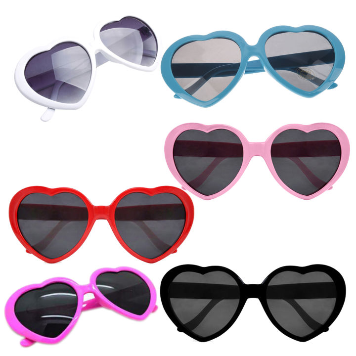 Black Fancy Dame Edna Style Sunglasses-vietvuevent.vn